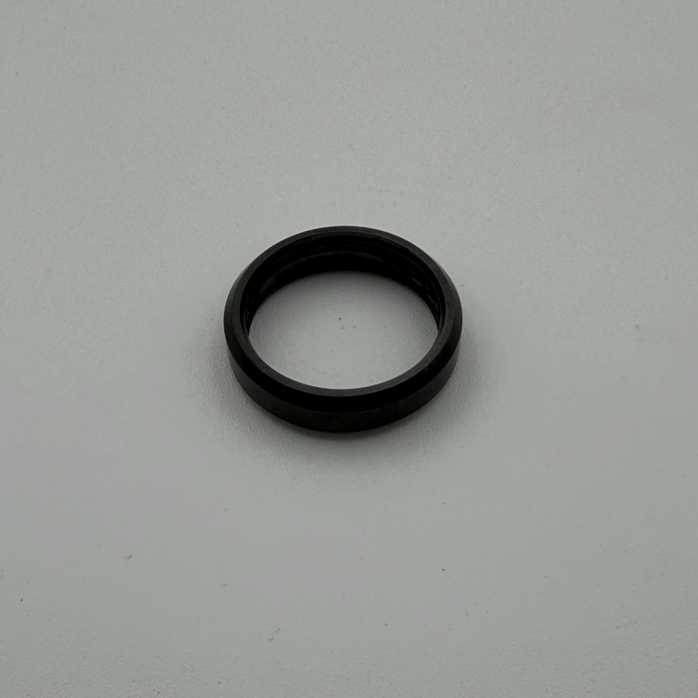 David Yurman Beveled Band Ring Titanium Size 9